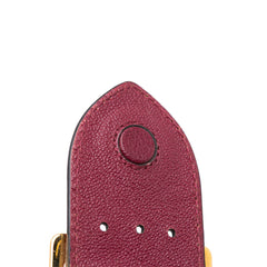 Medium Grained Calfskin Buckle Tote