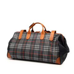 Haymarket Check Coated Canvas Travel Bag