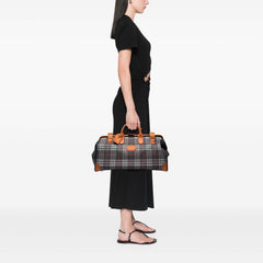 Haymarket Check Coated Canvas Travel Bag