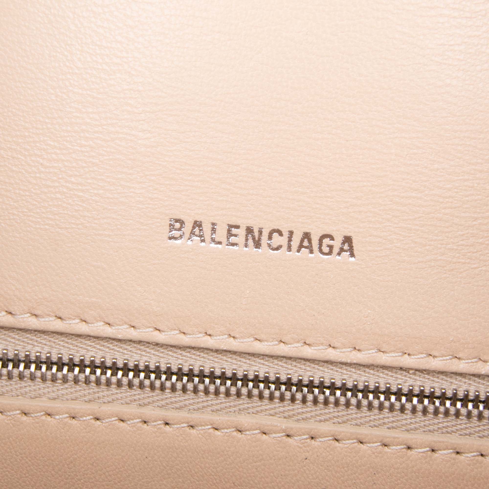 Small Leather Hourglass Top Handle Bag