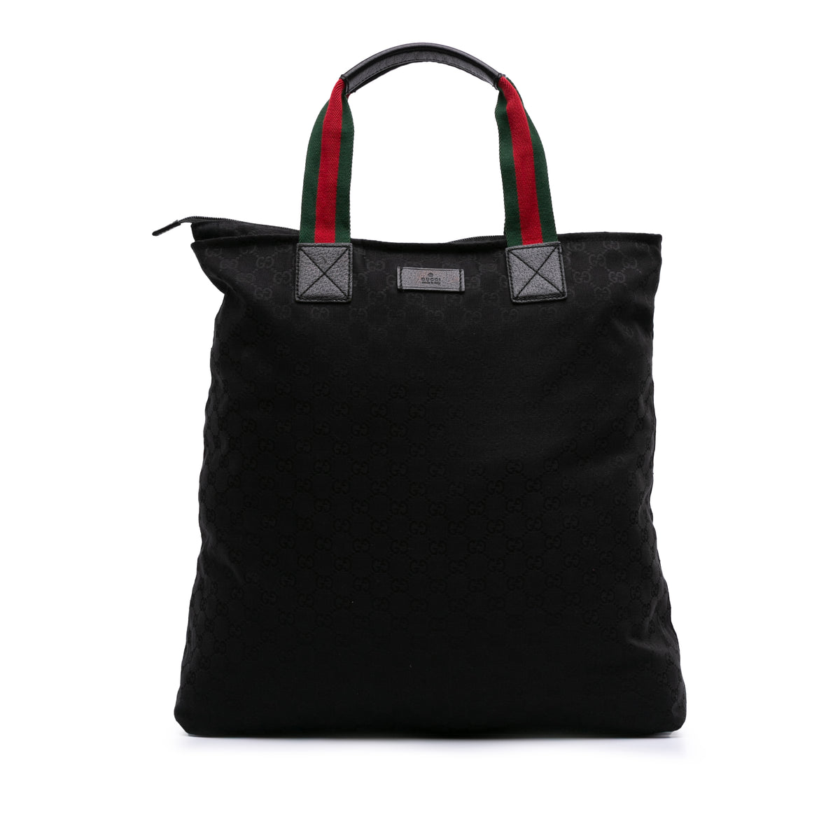 GG Canvas Web Tote
