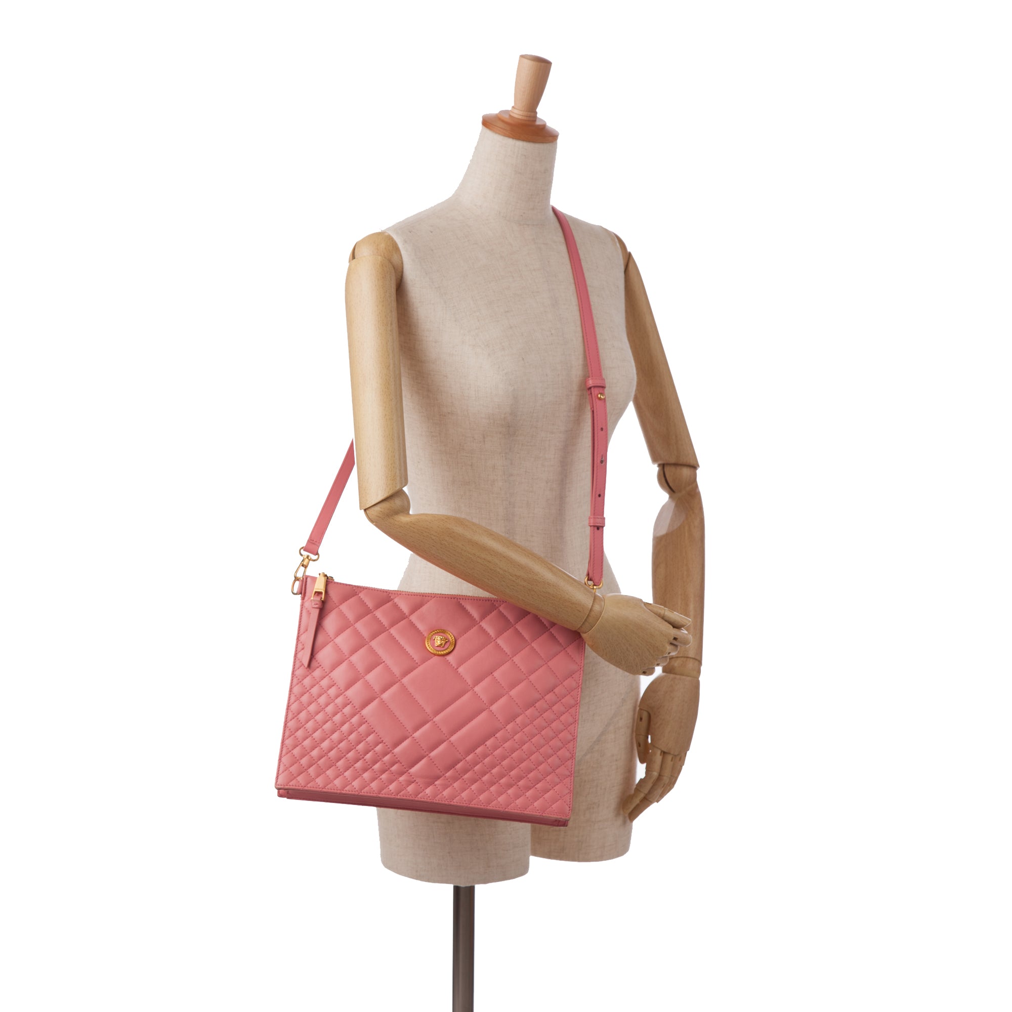 Quilted Medusa Crossbody