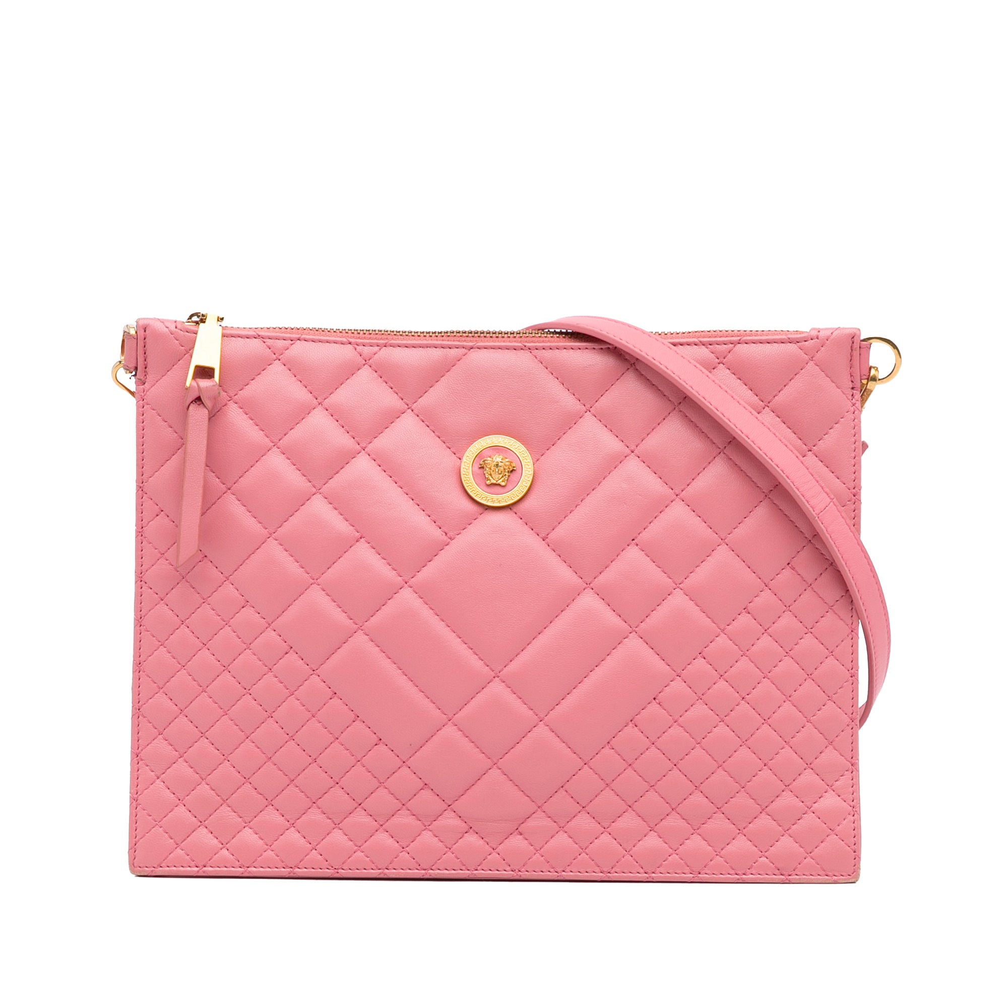 Quilted Medusa Crossbody_0