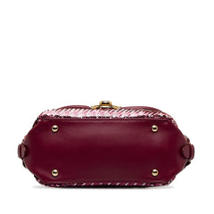 Mini Sequin Fiamma Satchel