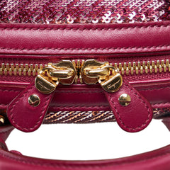 Mini Sequin Fiamma Satchel