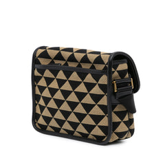 Symbole Double Buckle Messenger Bag