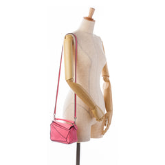 Mini Calfskin Puzzle Satchel