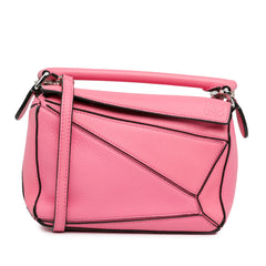 Mini Calfskin Puzzle Satchel