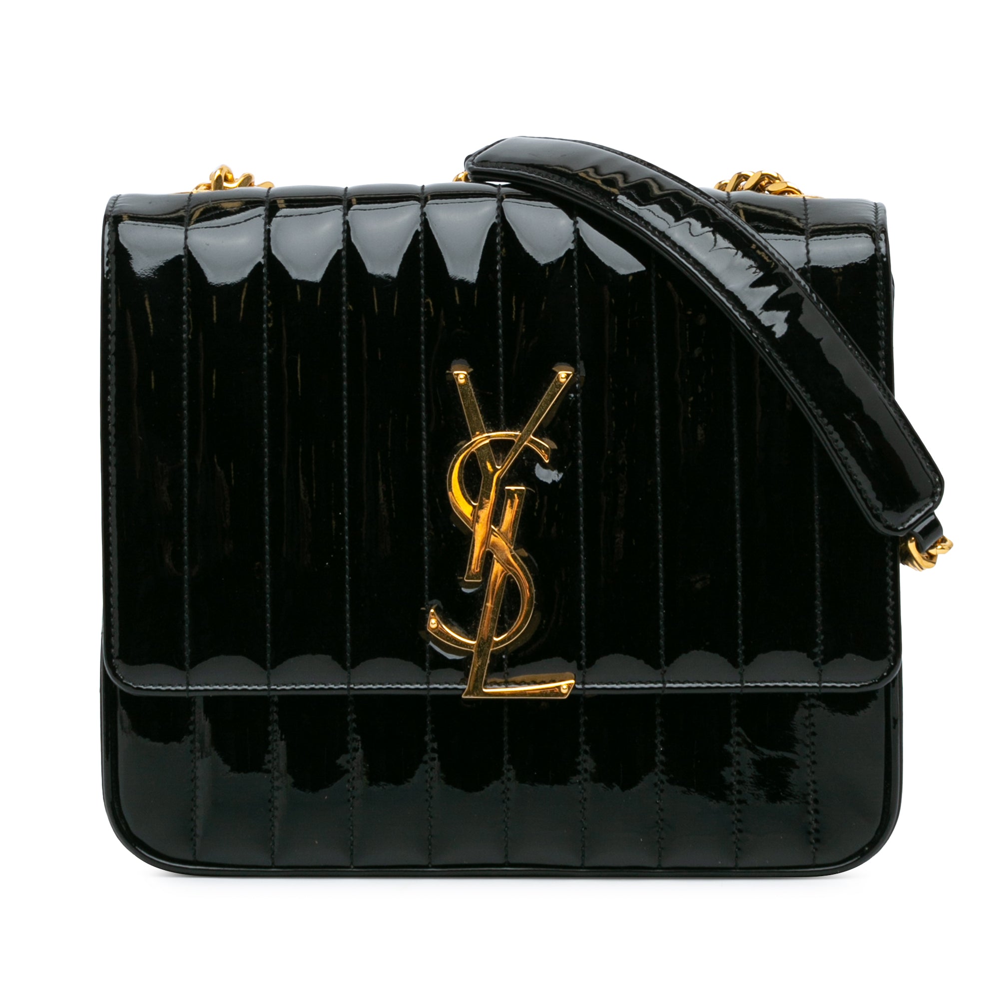 Large Patent Vicky Crossbody