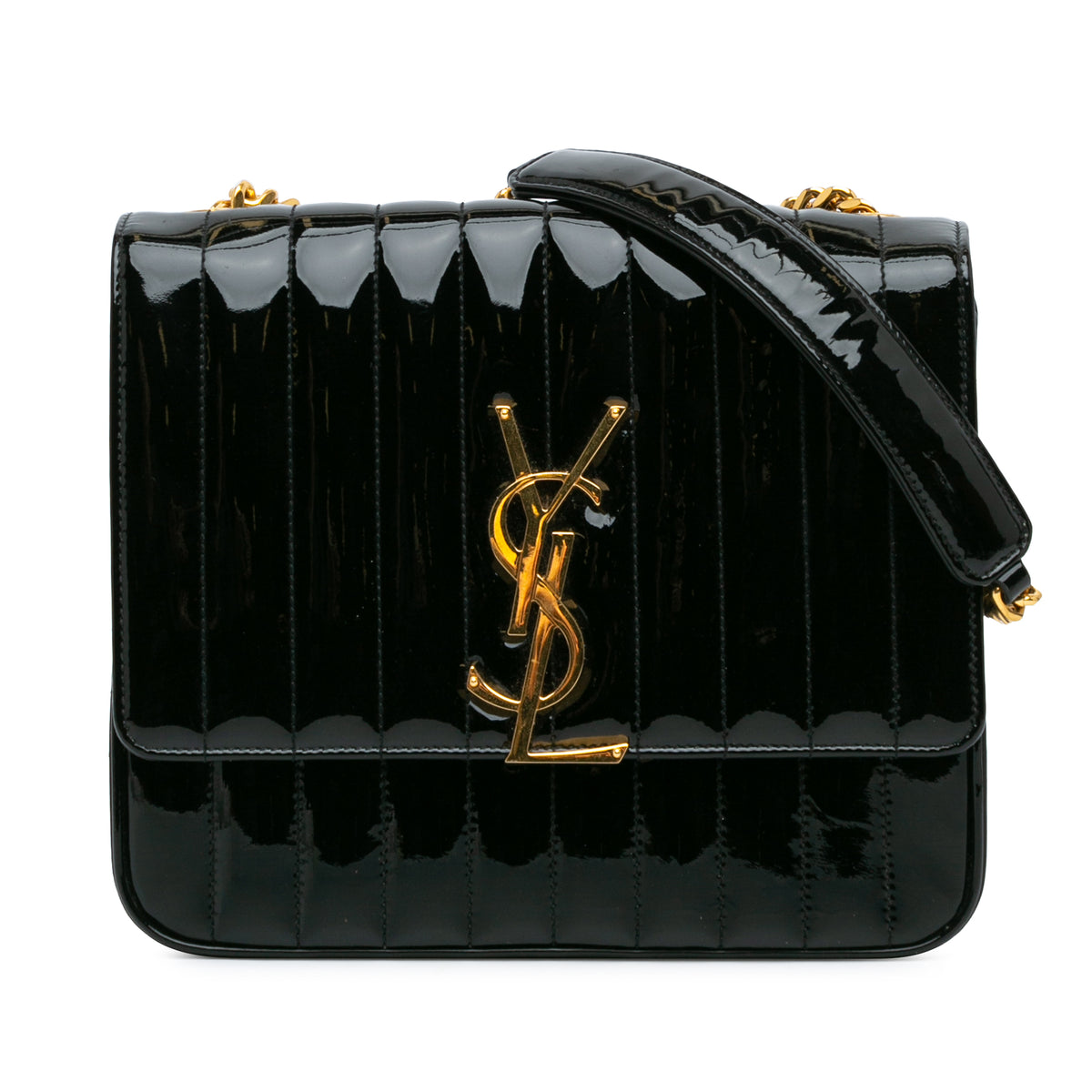 Large Patent Vicky Crossbody