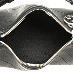 Mini Leather Blondie Barrel Shoulder Bag