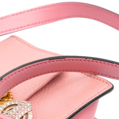 Goatskin Madras Soft Calf Crystal Embellished Crossbody