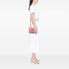 Goatskin Madras Soft Calf Crystal Embellished Crossbody