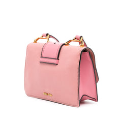 Goatskin Madras Soft Calf Crystal Embellished Crossbody