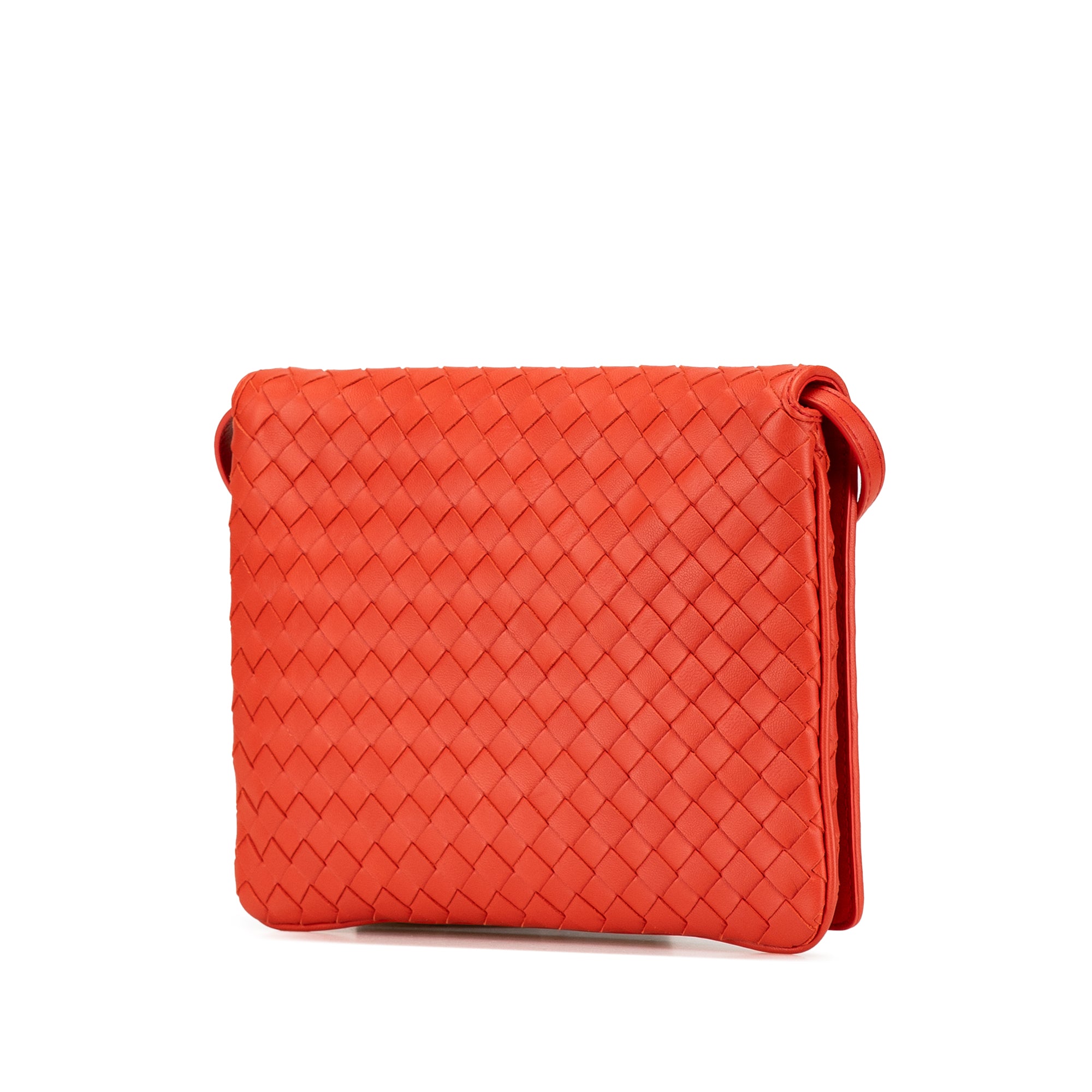 Nappa Intrecciato Flap Crossbody