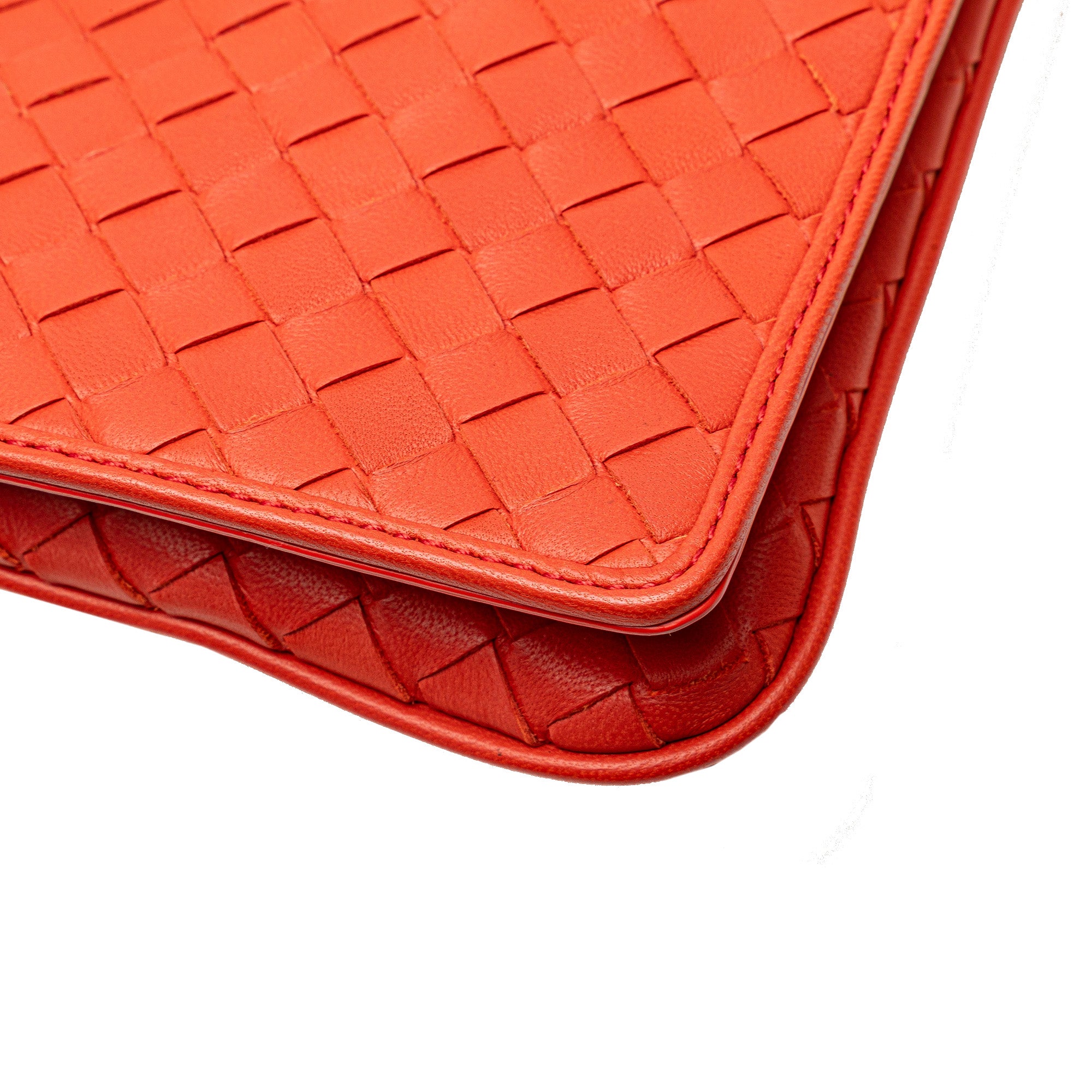 Nappa Intrecciato Flap Crossbody