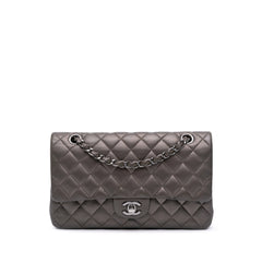 Medium Classic Lambskin Double Flap