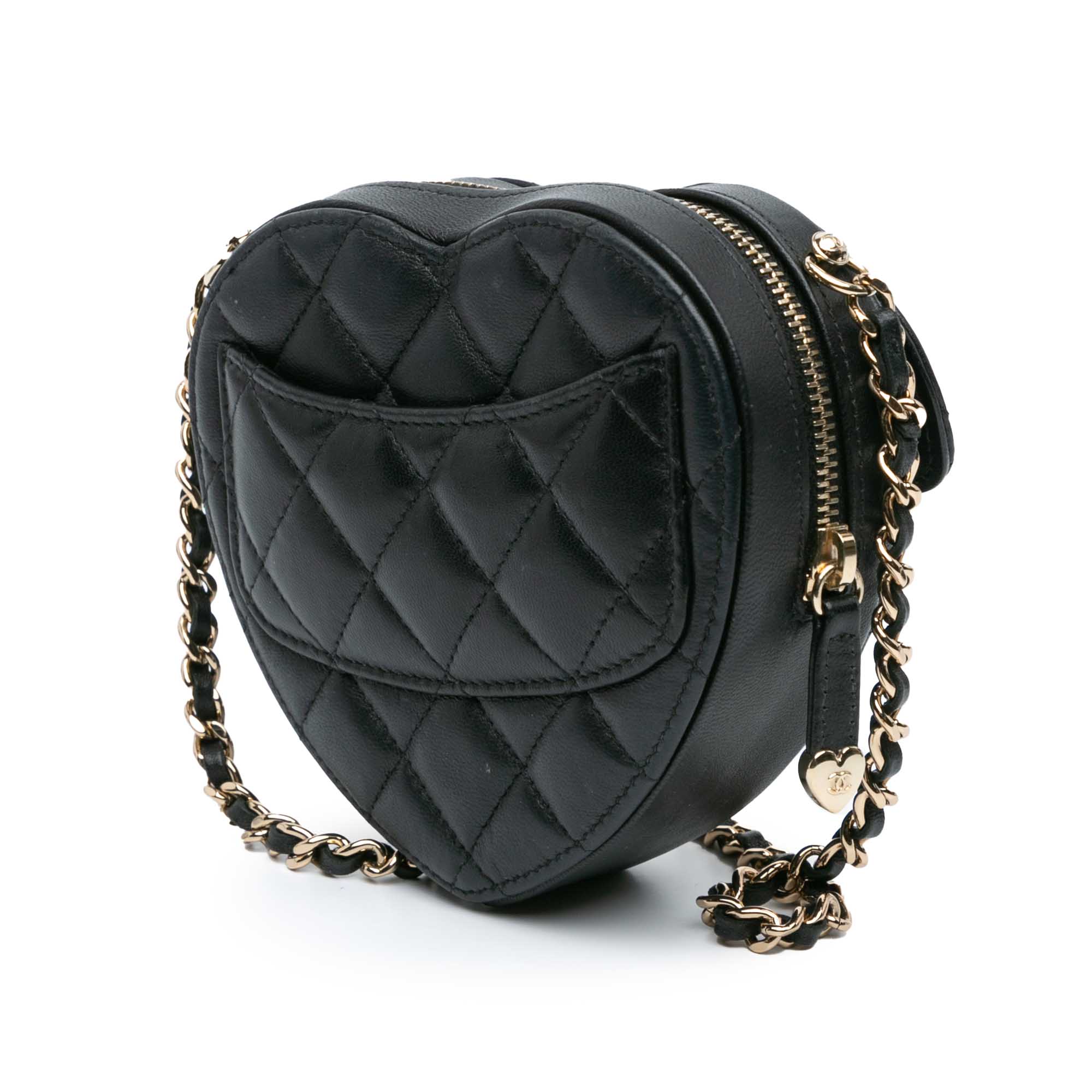 Mini Lambskin CC in Love Heart Crossbody