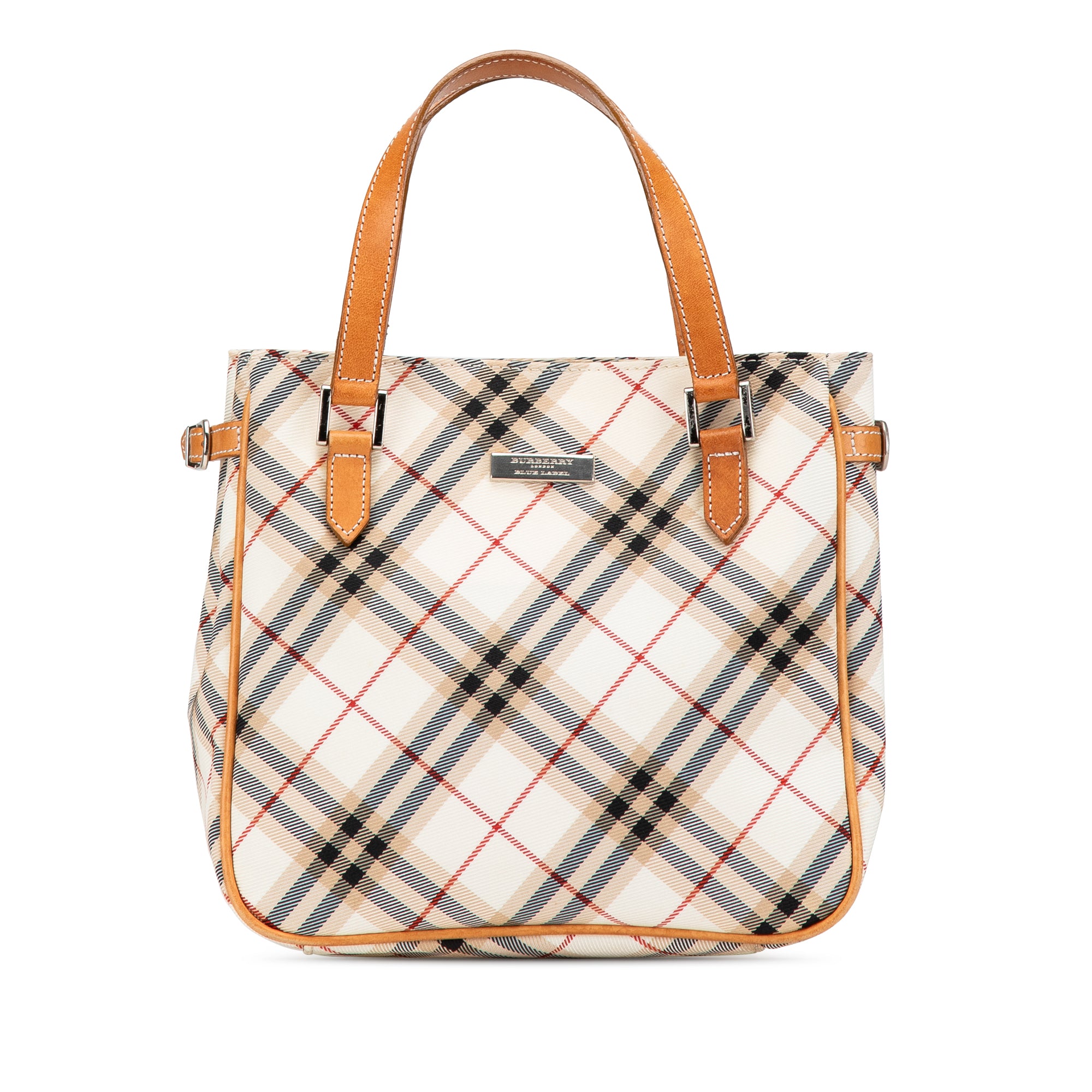 Nova Check Canvas Handbag