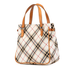 Nova Check Canvas Handbag