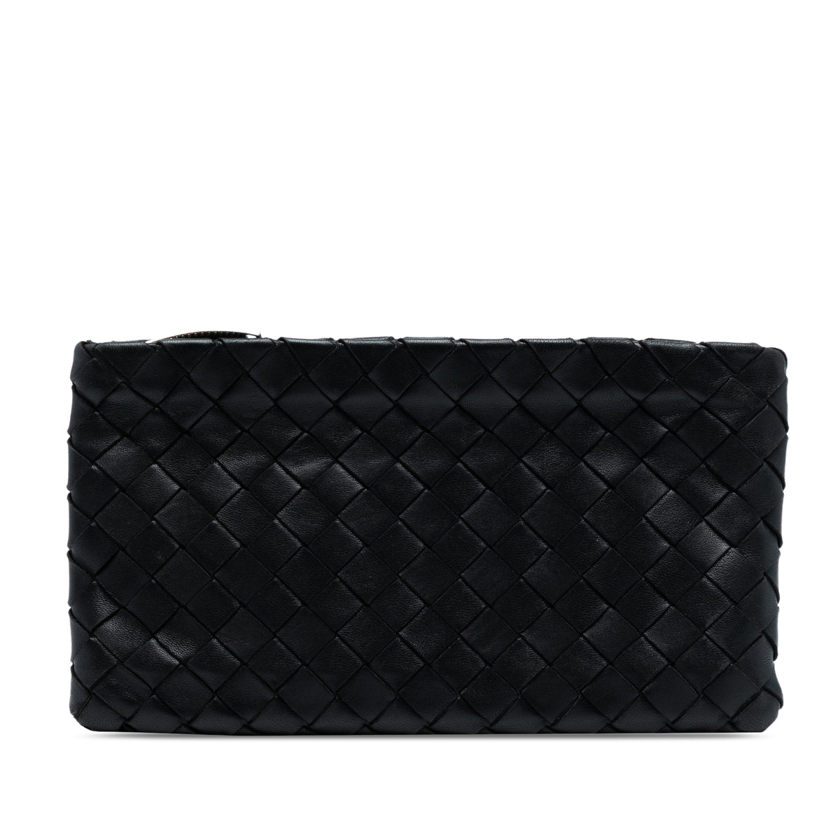 Small Nappa Intrecciato Zip Pouch