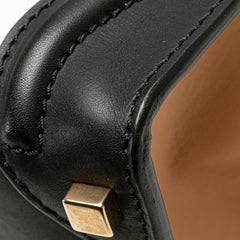 Mini Tricolor Leather Luggage Tote