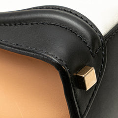 Mini Tricolor Leather Luggage Tote