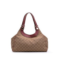 Medium GG Canvas Charmy Shoulder Bag