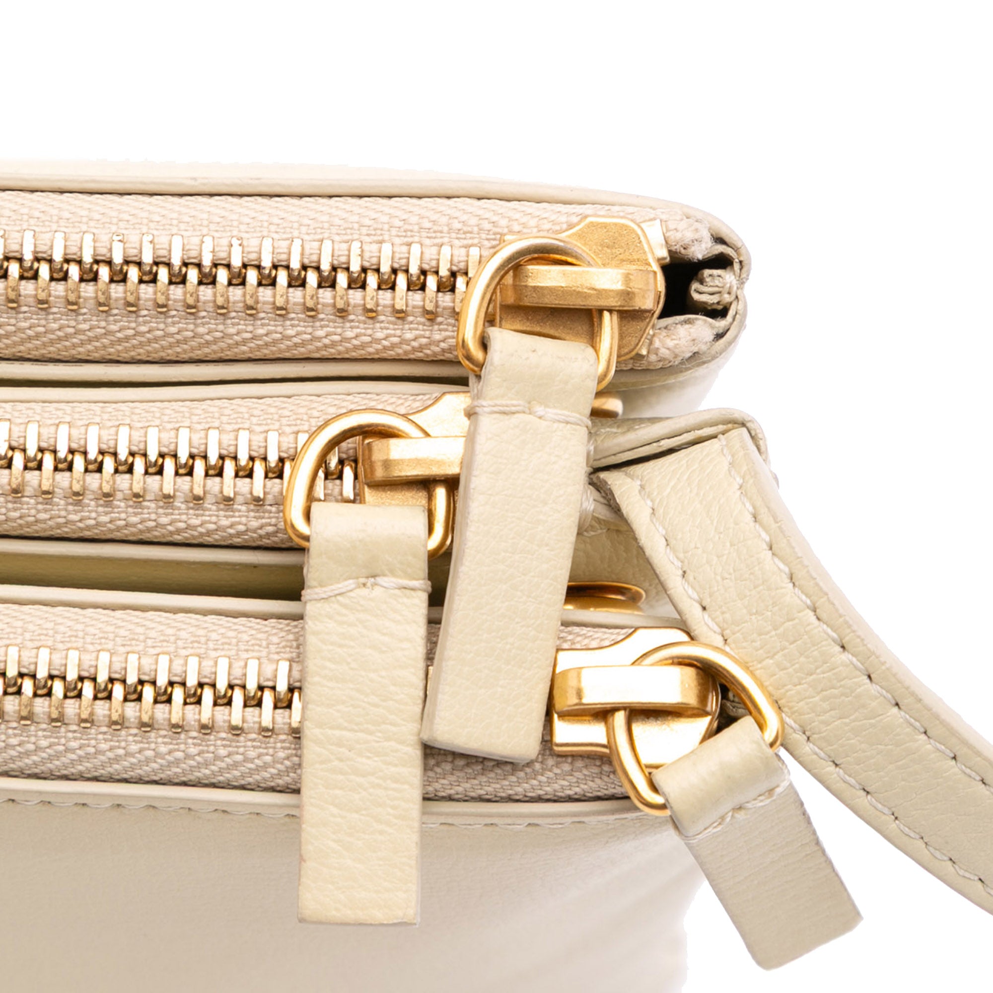 Large Lambskin Trio Crossbody