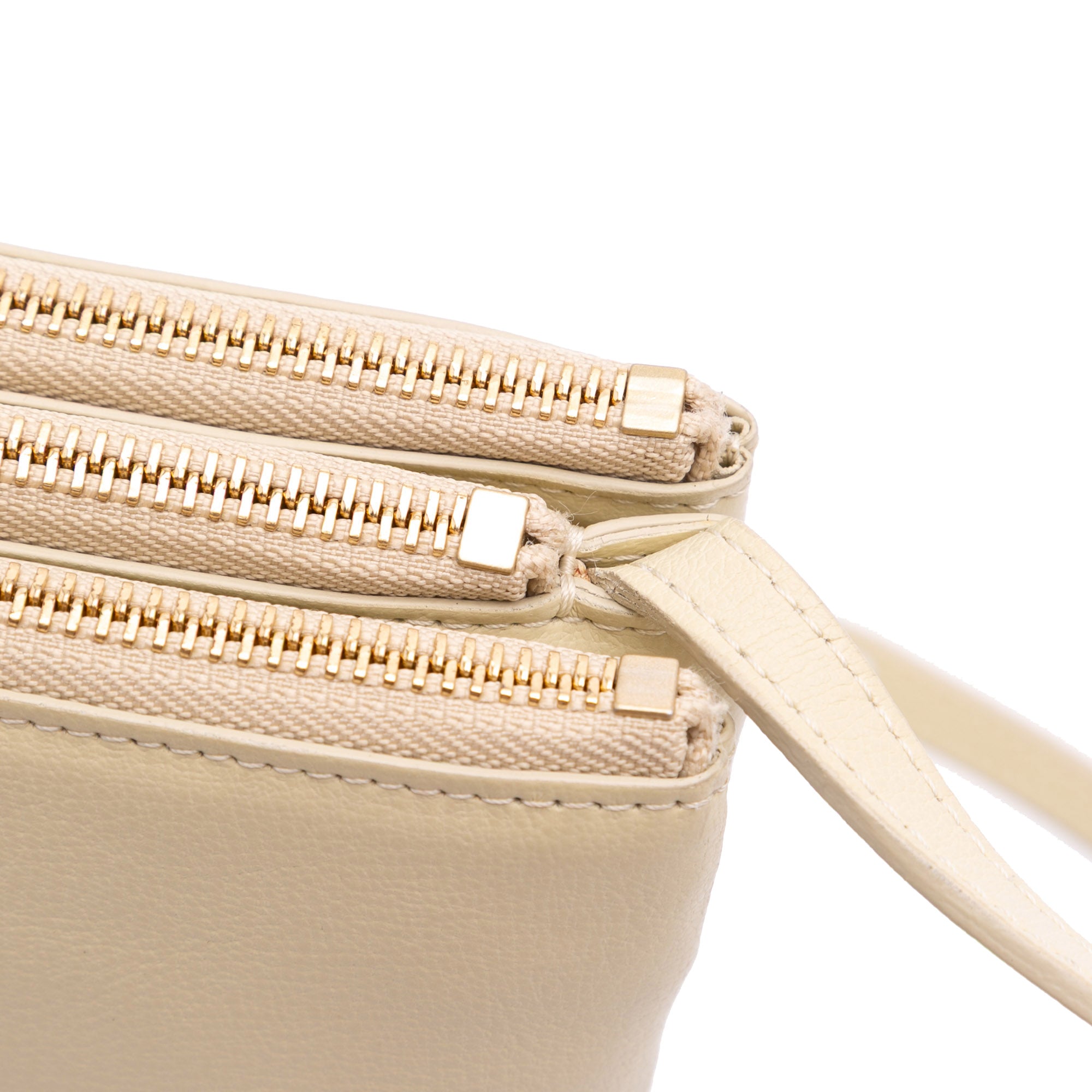 Large Lambskin Trio Crossbody