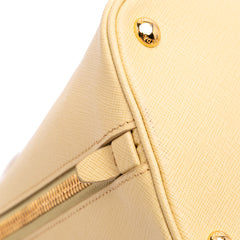 Medium Saffiano Lux Promenade Satchel