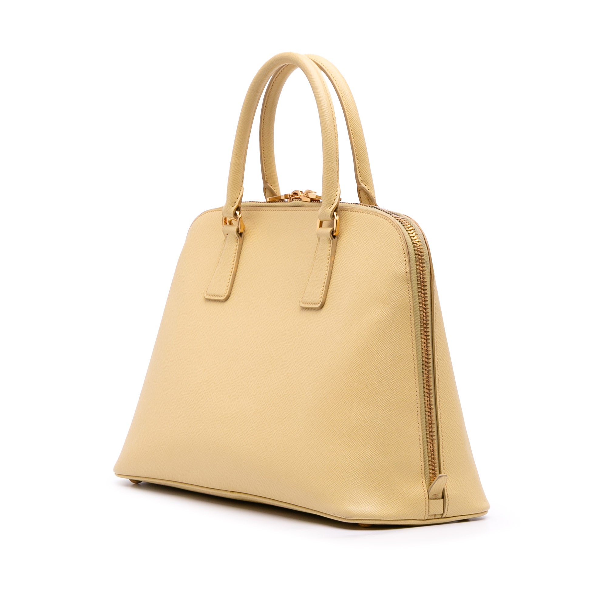 Medium Saffiano Lux Promenade Satchel