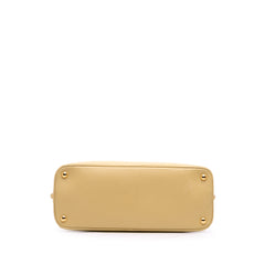 Medium Saffiano Lux Promenade Satchel
