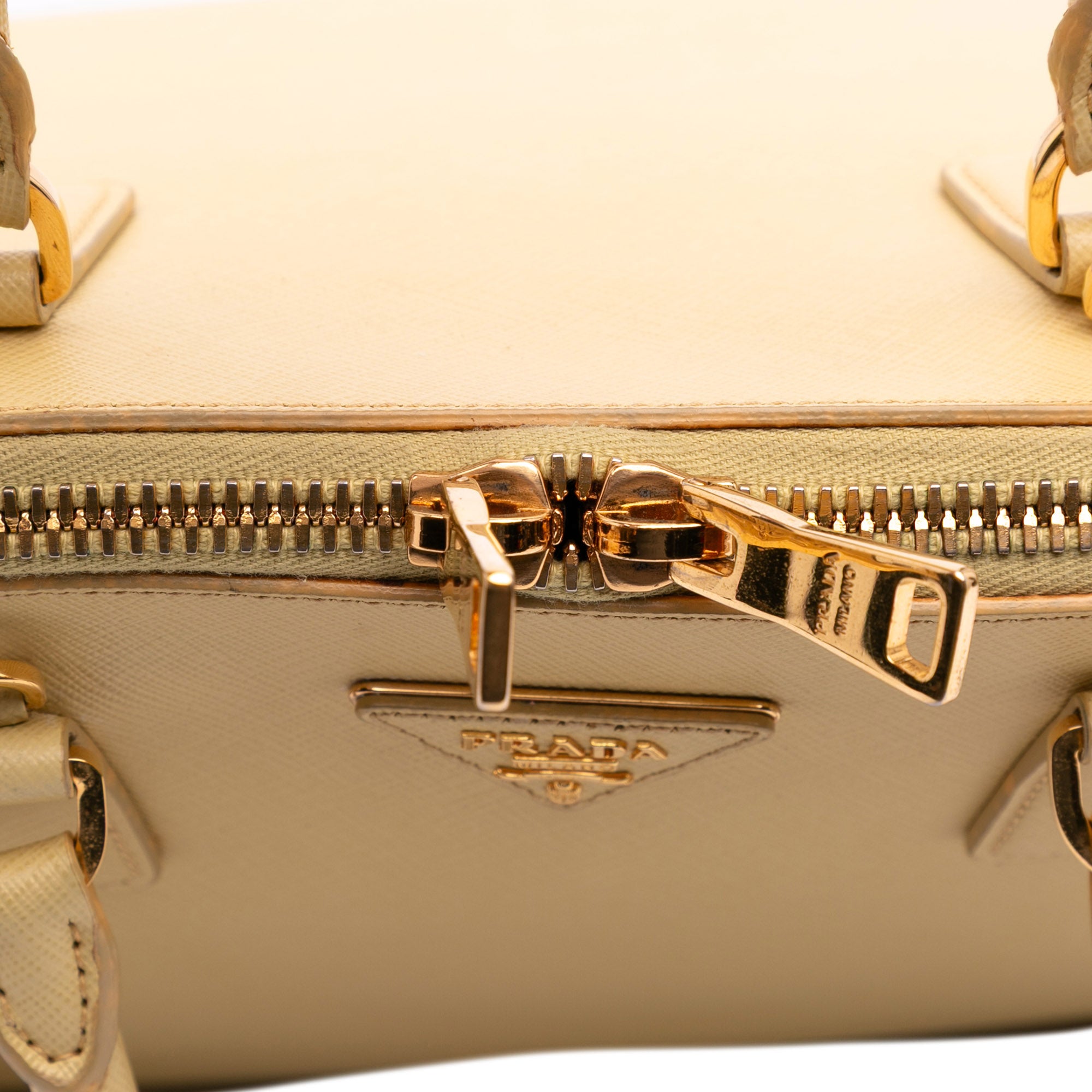 Medium Saffiano Lux Promenade Satchel