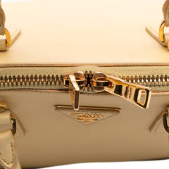 Medium Saffiano Lux Promenade Satchel