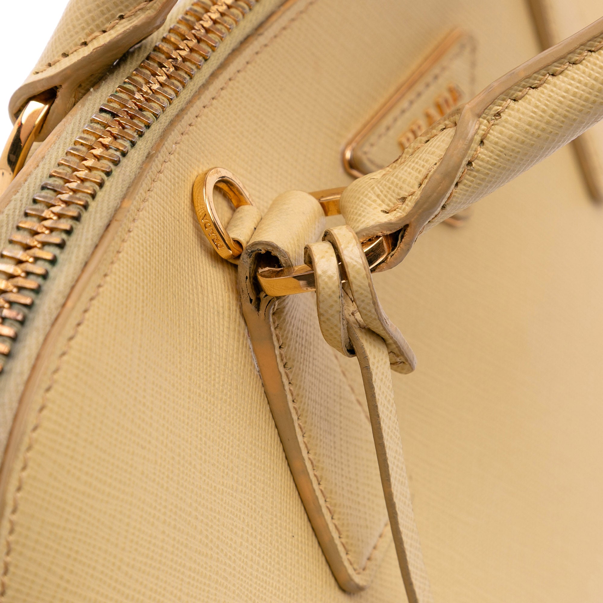 Medium Saffiano Lux Promenade Satchel
