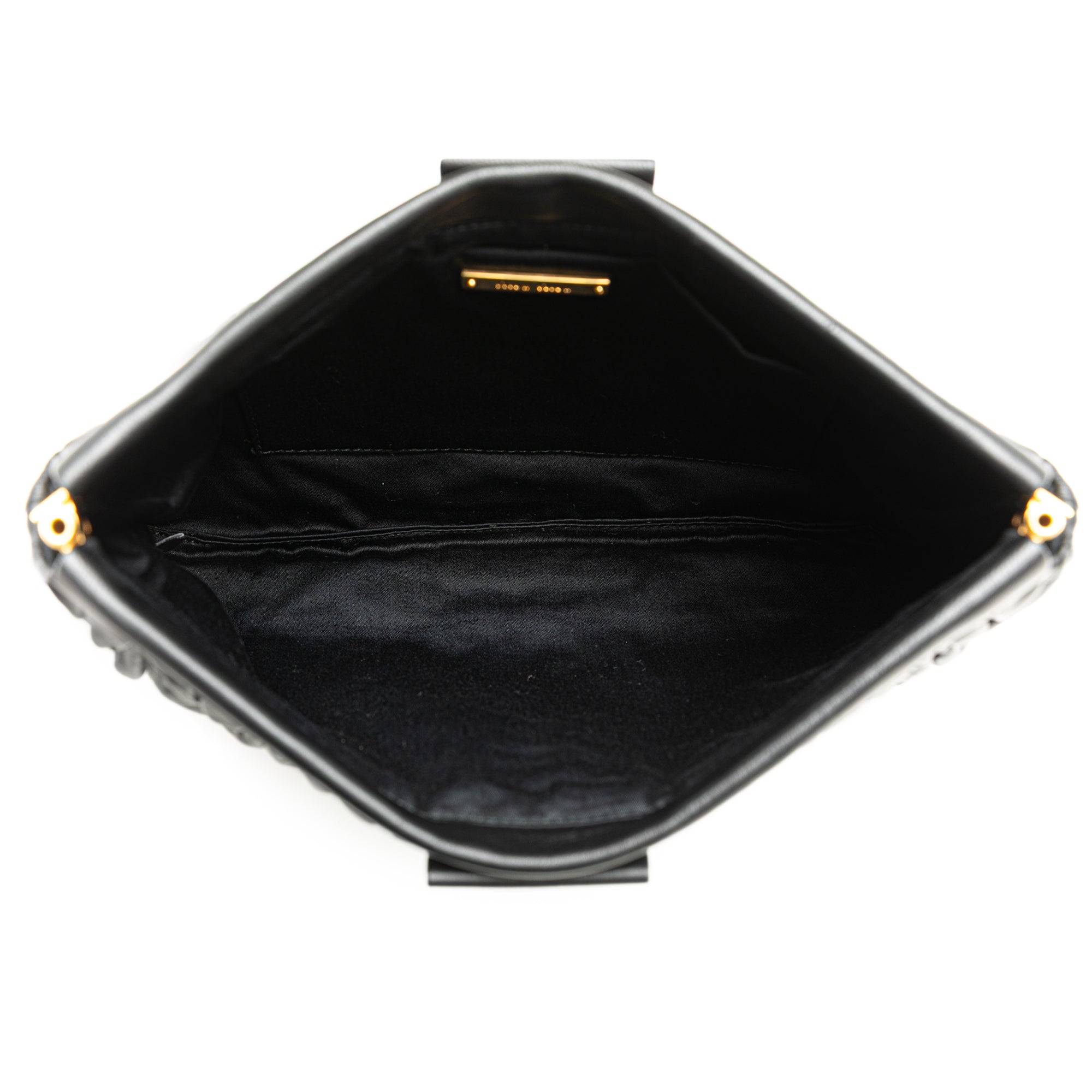 Nappa Matelasse Frame Clutch