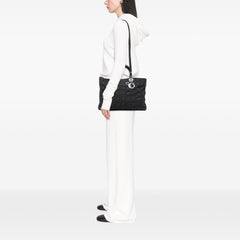 Extra Large Denim Cannage Lady Dior