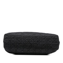Extra Large Denim Cannage Lady Dior
