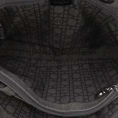 Extra Large Denim Cannage Lady Dior