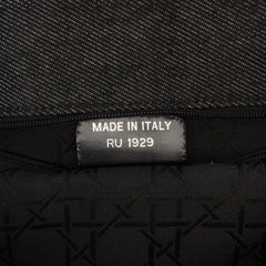 Extra Large Denim Cannage Lady Dior