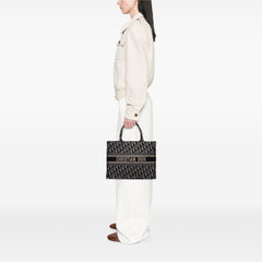 Medium Oblique Canvas Book Tote