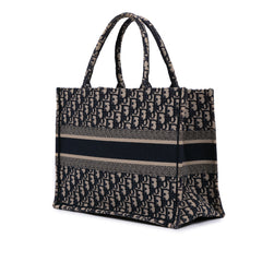 Medium Oblique Canvas Book Tote