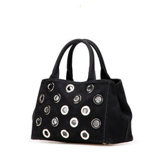 Small Canvas Canapa Grommet Satchel