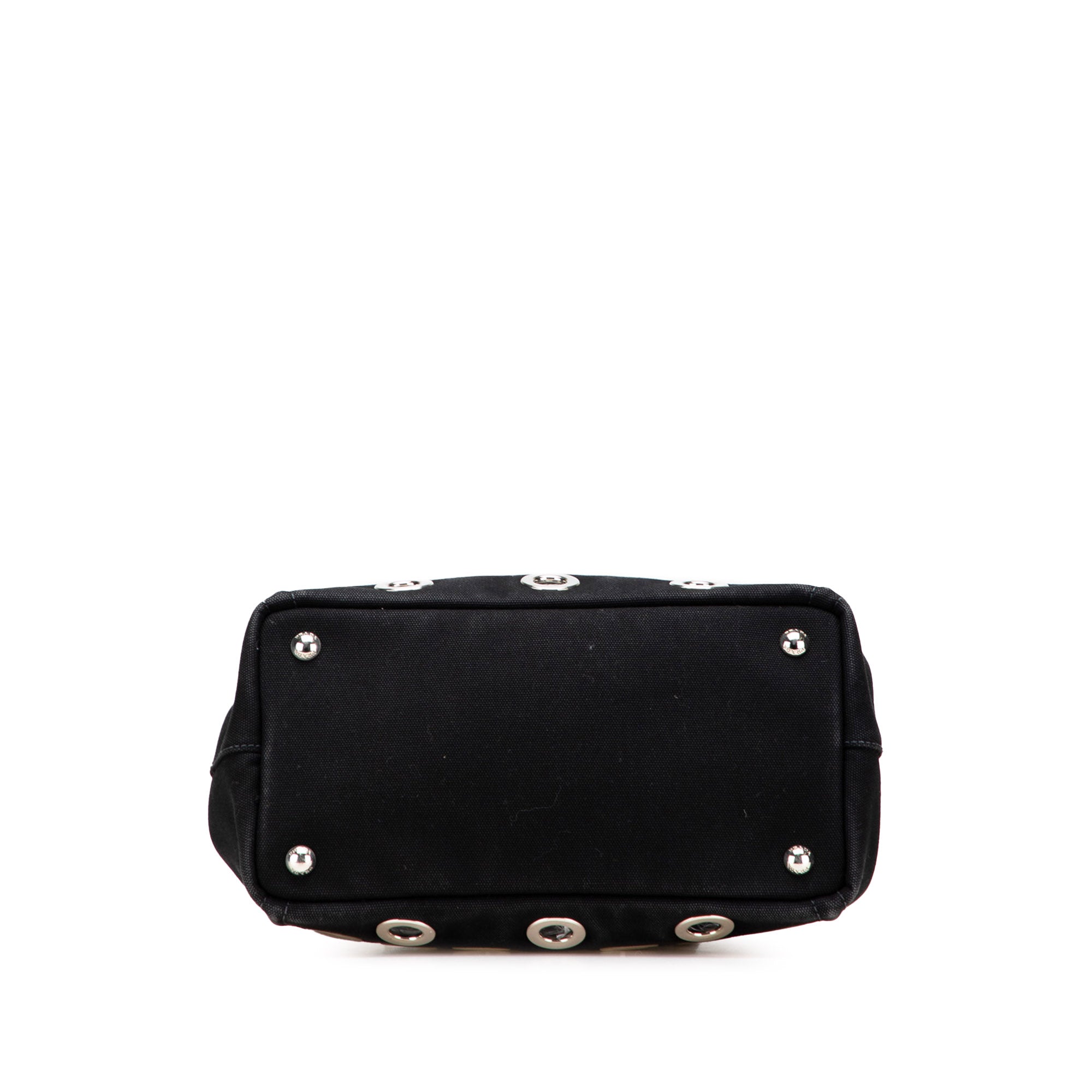 Small Canvas Canapa Grommet Satchel
