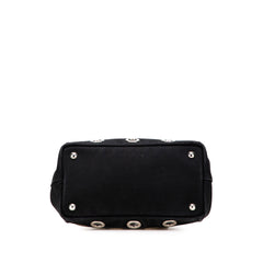 Small Canvas Canapa Grommet Satchel