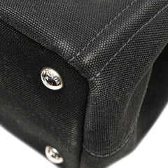 Small Canvas Canapa Grommet Satchel
