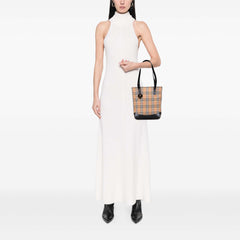Haymarket Check Canvas Tote