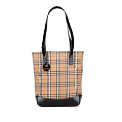 Haymarket Check Canvas Tote