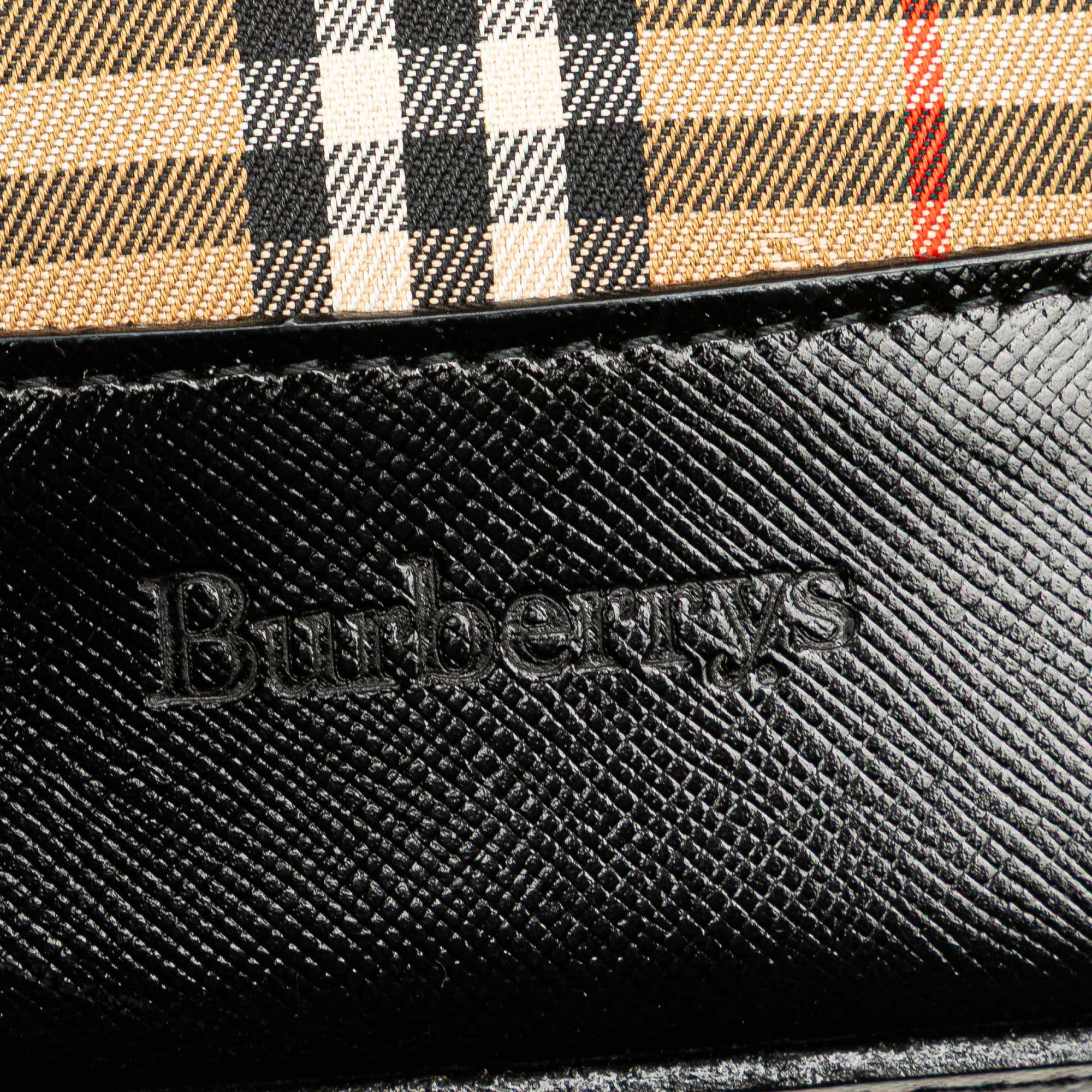 Haymarket Check Canvas Tote